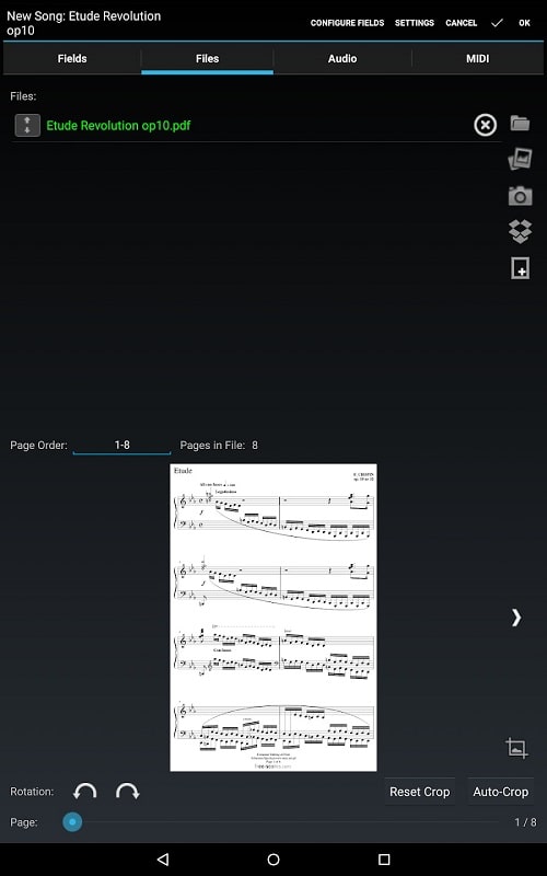 MobileSheets Trial - screenshot 2
