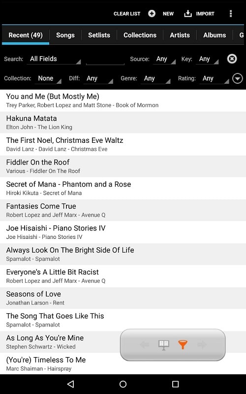 MobileSheets Trial - screenshot 5
