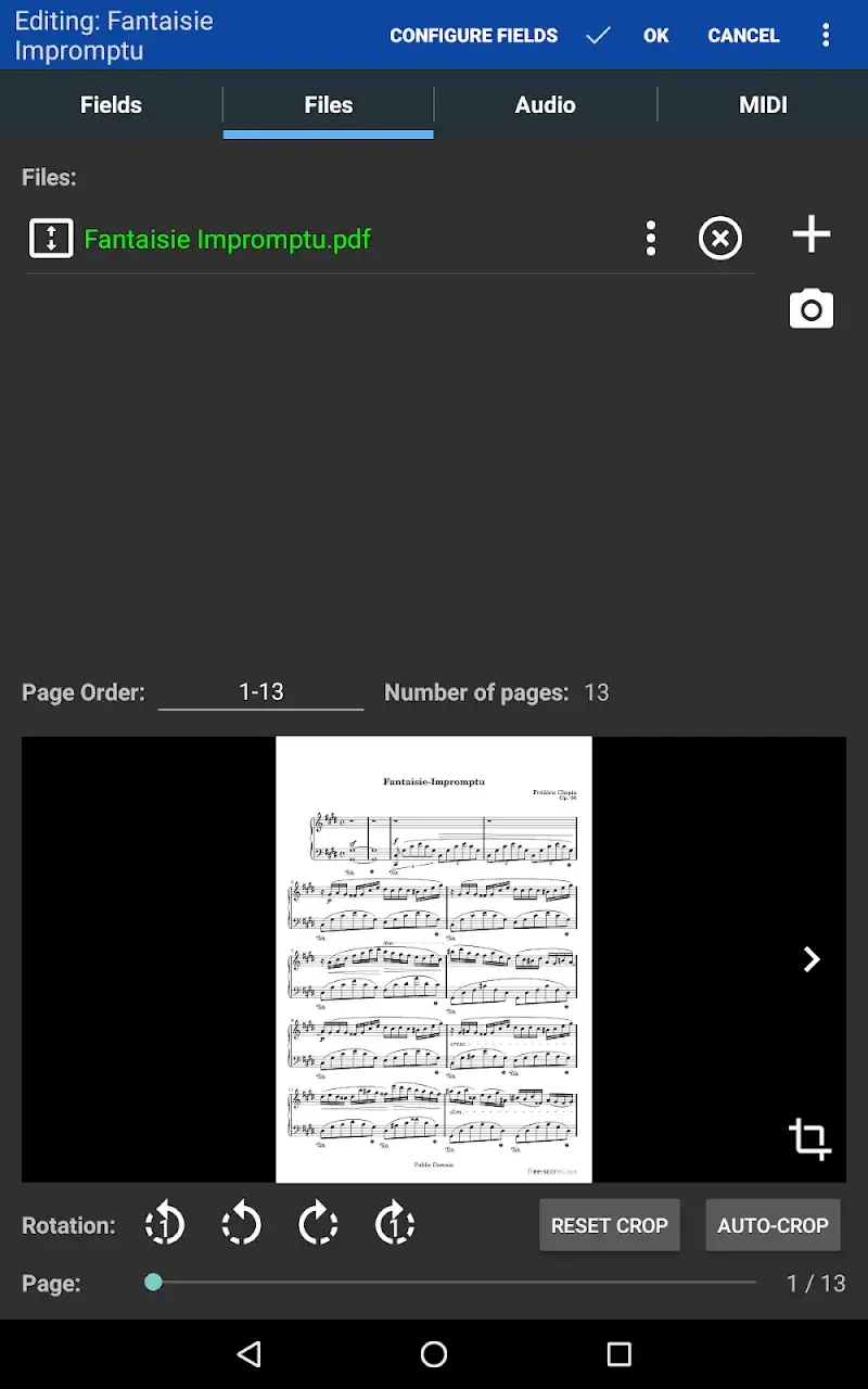 MobileSheets Trial - screenshot 5