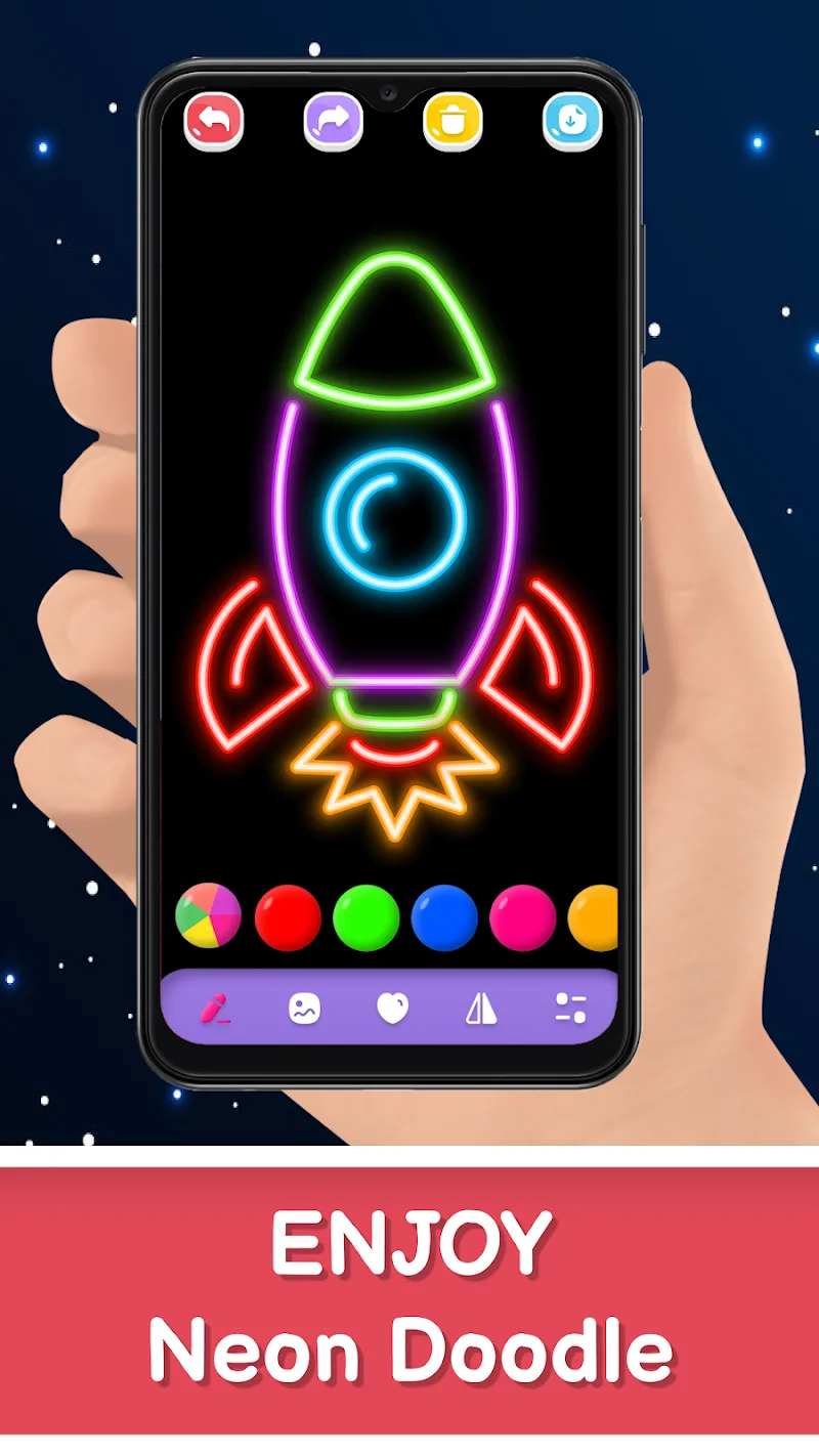 Neon Doodle - screenshot 1