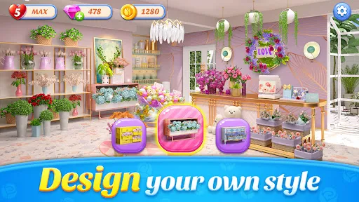 Flower Shop Makeover APK 6.0.0 for Android - screenshot 2