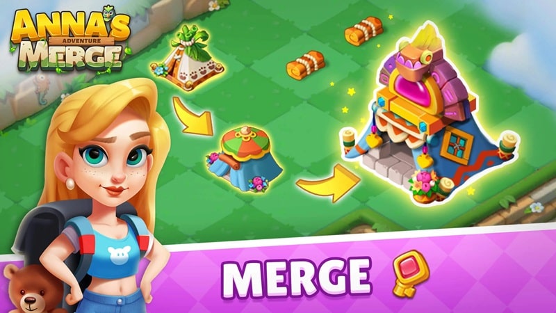 Anna’s Merge Adventure APK - screenshot 2