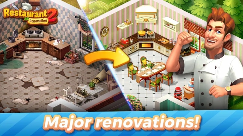 Restaurant Renovation 2 APK - screenshot 4