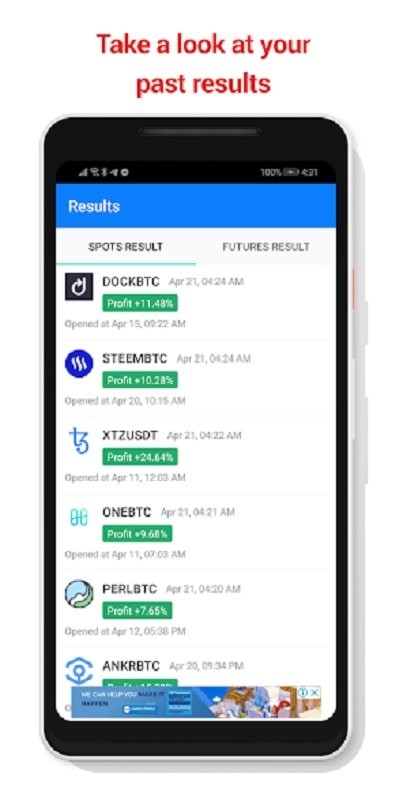 Signals – Crypto APK - screenshot 2