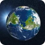 Earth Map Satellite Live View MOD APK icon