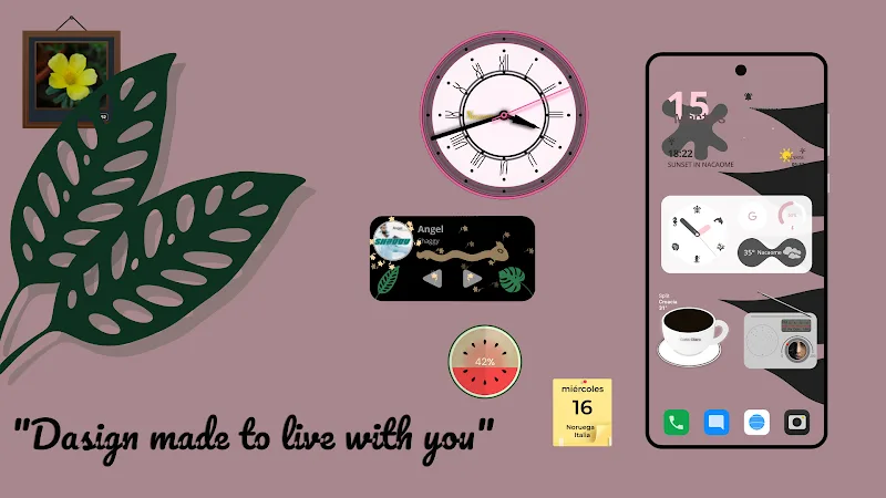 Color Widgets 15 For KWGT v30e3k36t260228 APK (Full Version) - screenshot 2