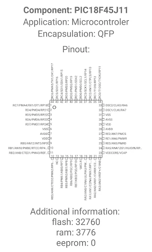 Electronic Component Pinouts - screenshot 3