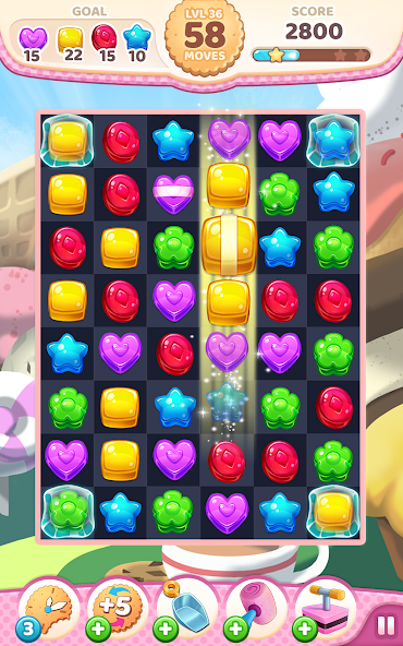 Cookie Rush Match - screenshot 2