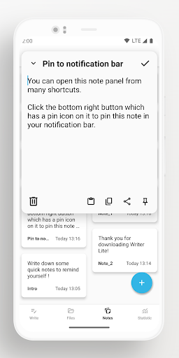 Lite Writer - screenshot 3