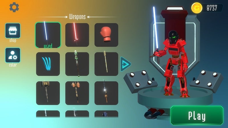 Robot Epic War APK - screenshot 4