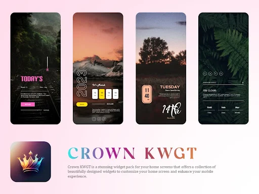 Crown KWGT - screenshot 3