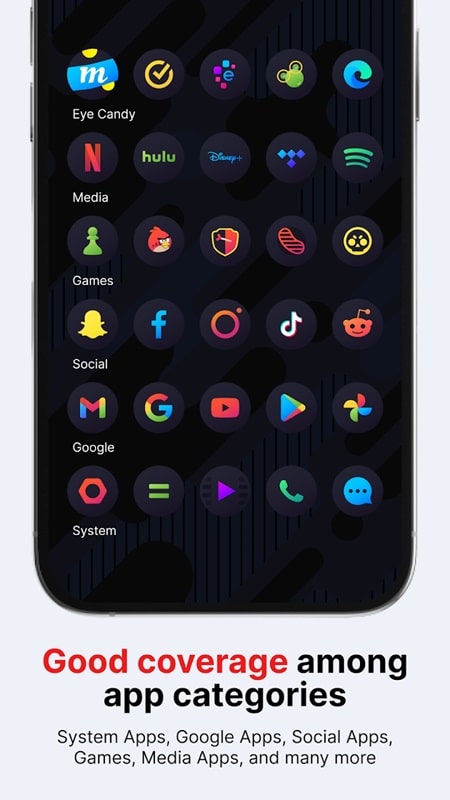 Hera Dark Icon Pack APK - screenshot 4