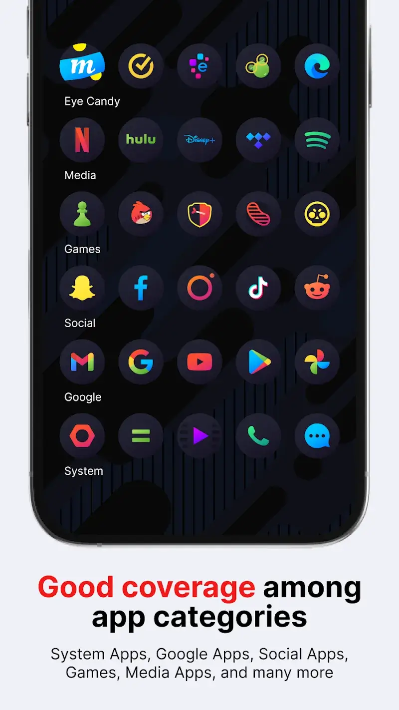 Hera Dark Icon Pack - screenshot 4