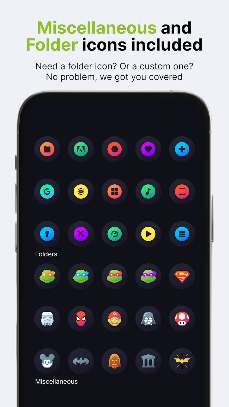 Hera Dark Icon Pack - screenshot 5