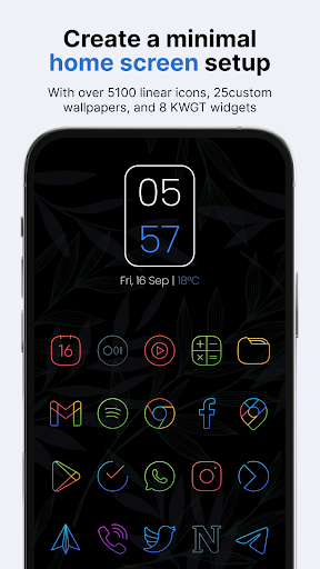 Vera Outline Icon Pack - screenshot 1