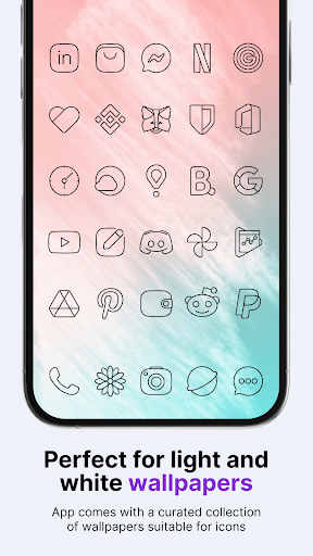Vera Outline Black Icon Pack - screenshot 2