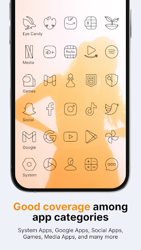 Vera Outline Black Icon Pack - screenshot 4