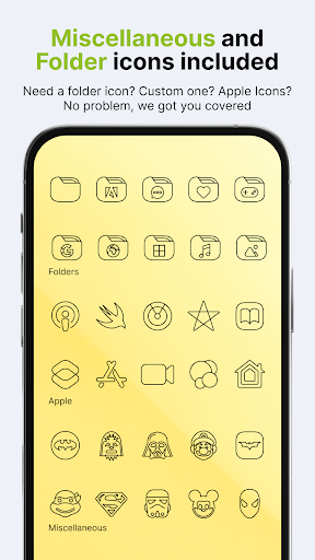 Vera Outline Black Icon Pack - screenshot 5