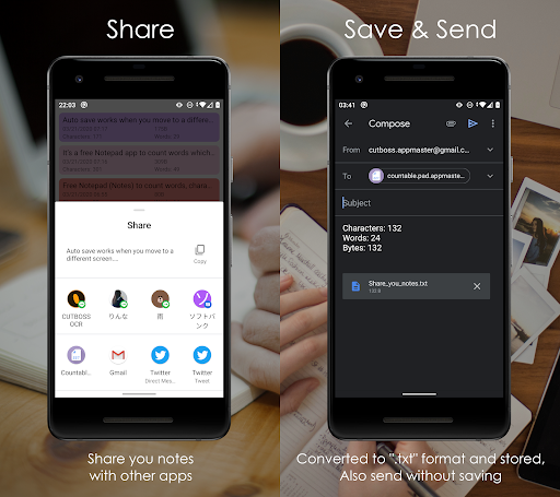 Word Counter Note CountablePad - screenshot 5