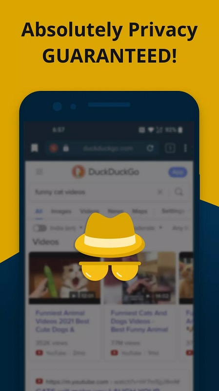 Snap Search Incognito Browser APK - screenshot 1