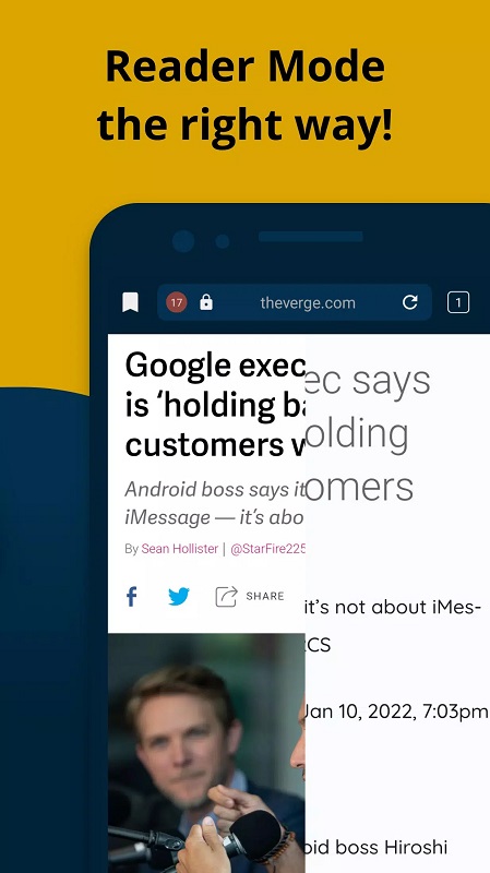 Snap Search Incognito Browser APK - screenshot 5
