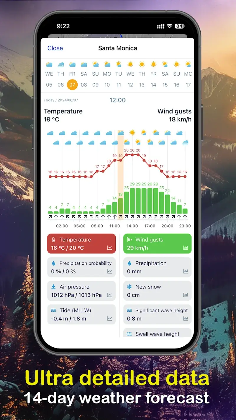 Ventusky: Weather Maps - screenshot 5