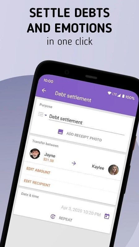 Settle Up APK - screenshot 3