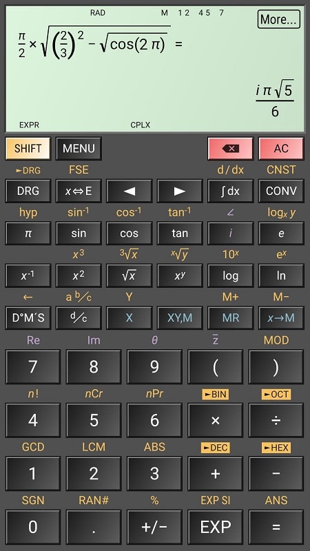 HiPER Calc Pro - screenshot 2