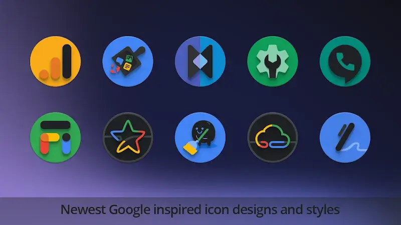 Baked - Dark Android Icon Pack - screenshot 5
