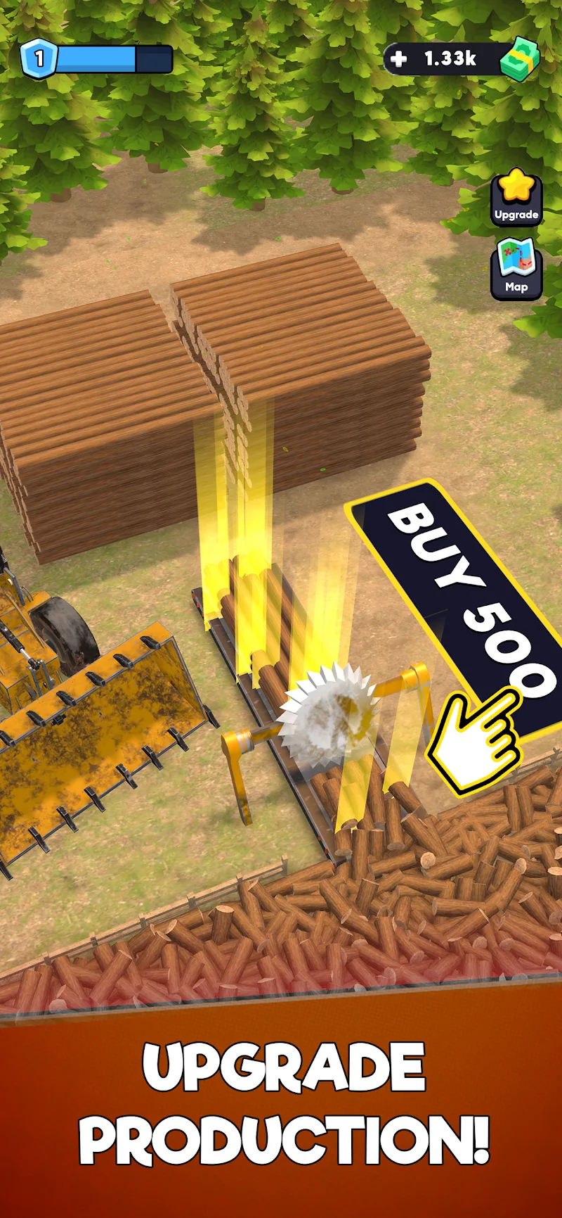 Idle Lumber Chopper Empire Inc - screenshot 4