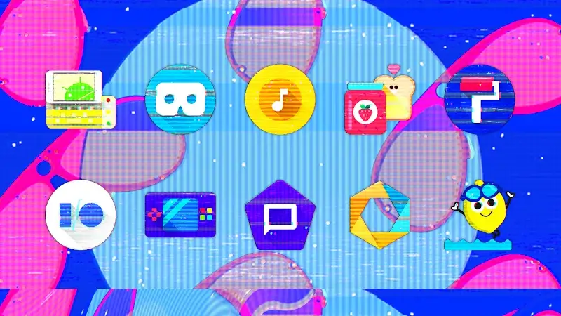 Glitch Icon Pack - screenshot 2
