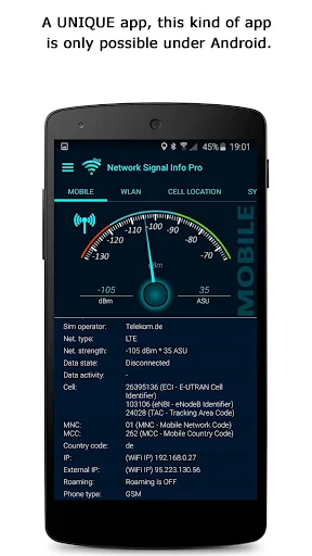 Network Signal Info Pro - screenshot 1