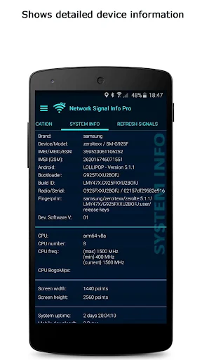 Network Signal Info Pro - screenshot 5