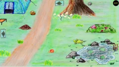 Camping - Wimmelbild für kleine Kinder - screenshot 2