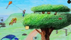 Camping - Wimmelbild für kleine Kinder - screenshot 3