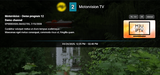 M3U IPTV - screenshot 6