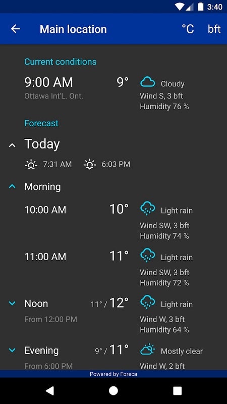 Rain Alarm APK - screenshot 3