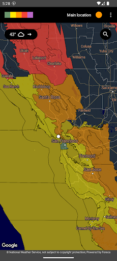 UnWX (Severe Weather Alerts) - screenshot 1