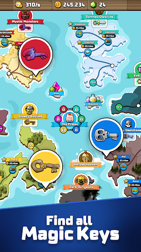 Idle King Clicker Tycoon APK 3.1.7.665 for Android - screenshot 2