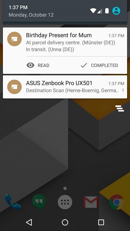Deliveries Package Tracker APK - screenshot 5