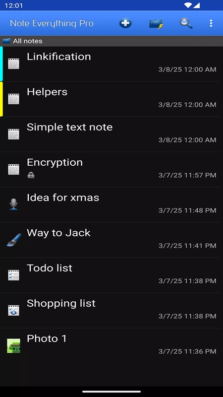 Note Everything APK - screenshot 5