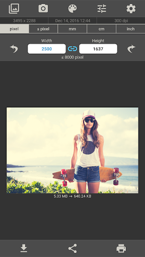 Image Size - Photo Resizer - screenshot 1