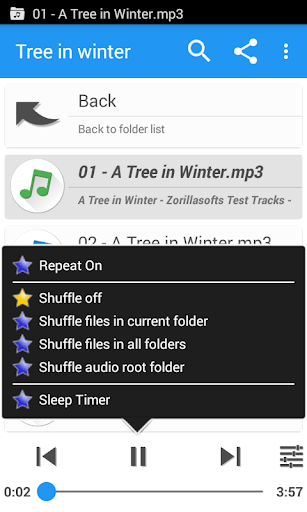 Music Folder Player Full - screenshot 2