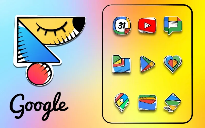 Flatine icon pack v1.0.0 APK (Full Version) - screenshot 1