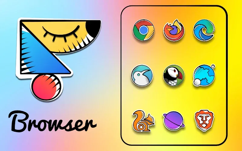 Flatine icon pack v1.0.0 APK (Full Version) - screenshot 2