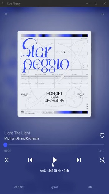 Echo Nightly - screenshot 1