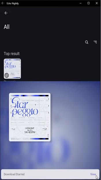 Echo Nightly - screenshot 2