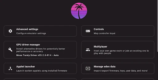 Eden Emulator APK 6045627462 (Latest) for Android - screenshot 4