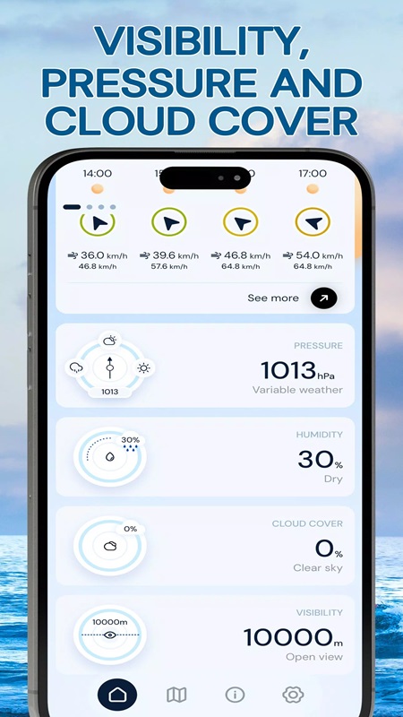 Wind Compass Speed, Beaufort APK - screenshot 4