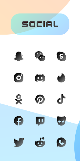 CHIC DARK Icon Pack - screenshot 3